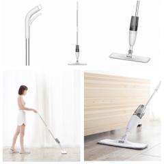 Deerma 360 Derece Dönen Su Püskürtmeli Sprey Mop Paspas+1 Adet MicroFiber Yedek Mop (Deerma Türkiye Garantili)