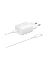 Samsung ORİJİNAL TA80 TYPE-C 25W SİYAH HIZLI ŞARJ ALETİ EP-TA80 EP-TA800XWEGWW