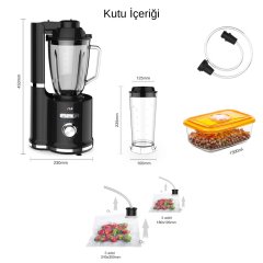 Yui SF717 Led Göstergeli Vakumlu Blender Seti