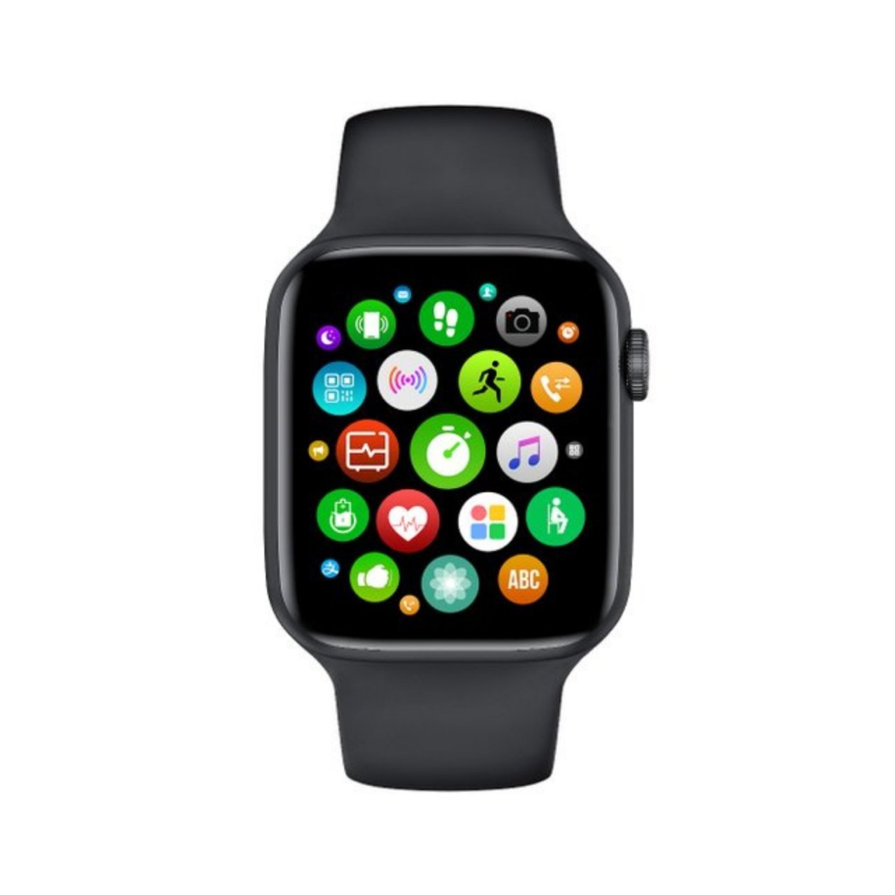 Yui W26 44mm Watch 6 Plus Akıllı Saat Siyah