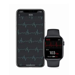 Yui W26 44mm Watch 6 Plus Akıllı Saat Siyah