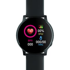 Yui S2 45mm Nabız Ölçer Çok Fonksiyonlu Akıllı Saat Siyah