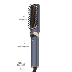 Yui KB52 Katlanabilir Elektrikli Saç Düzleştirici Tarak