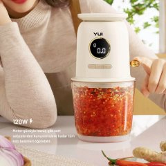 Yui M2090 LED Ekranlı Hassas Tartılı 4 Bıçaklı Blender