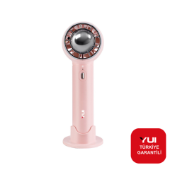 Yui F23 Kablosuz Şarjlı El Tipi Mini Fan Vantilatör(Yui Türkiye Garantili) Pembe