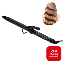 Yui KB2005 Led Göstergeli Seramik Plaka 26mm Saç Maşası(Yui Türkiye Garantili)