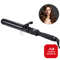 Yui KB56 Profesyonel Seramik Plaka Led Ekran 38mm Saç Şekillendirici Maşa(YUI TÜRKİYE GARANTİLİ)