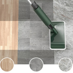Deerma TB880 360 Derece Dönen Su Püskürtmeli Sprey Mop Paspas+1 Adet MicroFiber Yedek Mop (Deerma Türkiye Garantili) Yeşil